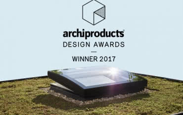 International Design Award 2017 dla okien do płaskiego dachu VELUX 