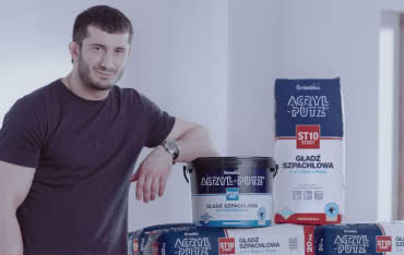 Druga odsłona kampanii reklamowej Śnieżka ACRYL-PUTZ® z Mamedem Khalidovem