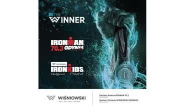 WIŚNIOWSKI sponsorem zawodów IRONKIDS I IRONMAN 70.3 GDYNIA 2019